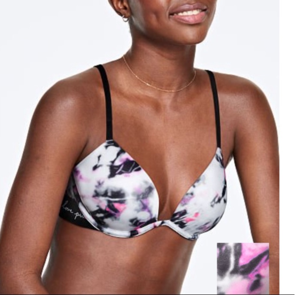 VICTORIA’S SECRET WEAR EVERYWHERE SUPER PUSH-UP BRA 34D